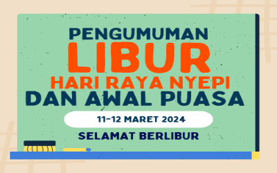 Libur dalam Rangka Hari Raya Nyepi dan Awal Puasa