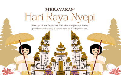 Selamat Merayakan Hari Raya Nyepi Tahun 2025 dari LKP Go Smart