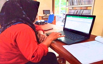 Selamat Datang Mbak Tutik di LKP Go Smart: Belajar Microsoft Excel untuk Mendukung Tugas PKK