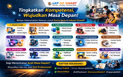 Kompetensi Kursus di LKP Go Smart — kamu tertarik yang mana?