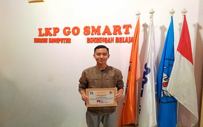 Selamat, Kak Raza Putra Manda Resmi Menyelesaikan Kursus Komputer di LKP Go Smart dengan Predikat Memuaskan
