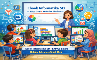 Ebook Informatika SD Kurikulum Merdeka Kelas 1–6: Bekal Skill Digital Anak Sebelum Terlambat